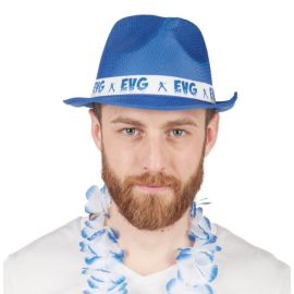 chapeau EVG - bleu face - adulte