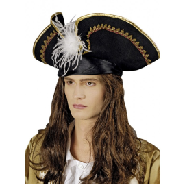 chapeau pirate - capitaine - avec foulard