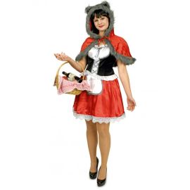 déguisement femme chaperon rouge taille 40-42 pas cher