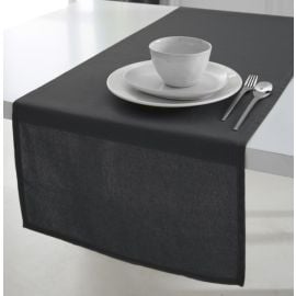 Chemin de table en coton tissu Noir 50x150cm