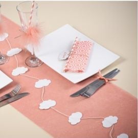 Chemin de table fanon Corail