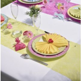 Chemin de table Jaune Fanon