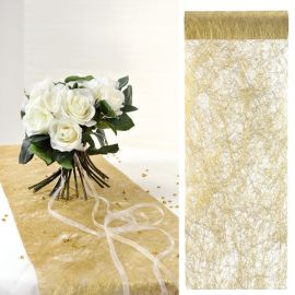 Chemin de table en tissu à rayures noires et blanches 108 - 3 pièces >  Mariage Déco Belle Nuance