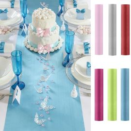 CHEMIN DE TABLE PAS CHER EN SATIN 