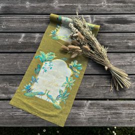 Chemin de table Tissu Theme Tropical