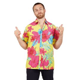 Chemise Hawaienne Fleurs L/XL