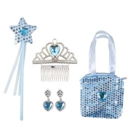 Coffret accessoires de princesse - bleu