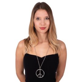 Collier hippie - argent - adulte