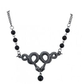 collier - serpents - noirs