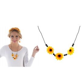 collier - tournesol