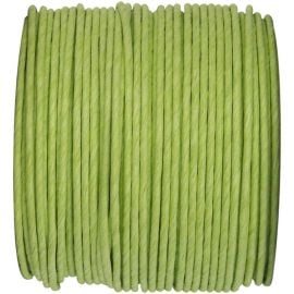 Cordon en Papier Laitonné Vert anis 20 mètres