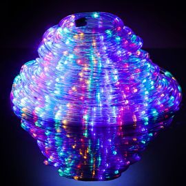 Cordon lumineux LED exterieur de noel 24 mètres Multicolore