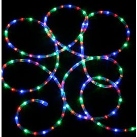 Guirlande tube led multicolore flexible 30 mètres, Cordon lumineux pas cher