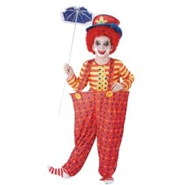 Costume Enfant Clown avec Cerceau 4/6ans