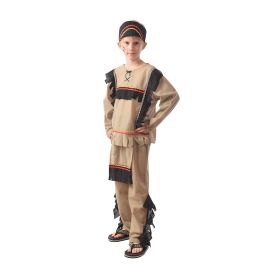 Costume Garçon Indien Beige 10/12 ans