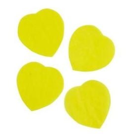 Cotillons Coeur Jaune