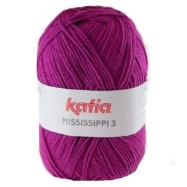 Coton Katia Mississippi 3 Cerise