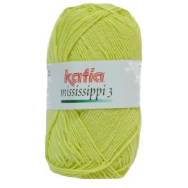 Coton Katia Mississippi 3 Citron Vert