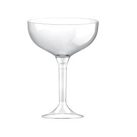 Coupe à champagne jetable Transparente en plastique x 20 pièces