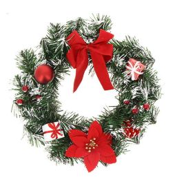 Couronne de Noel de Rouge 30cm 