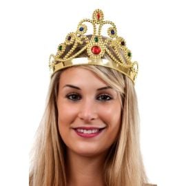 Couronne de reine - or - adulte