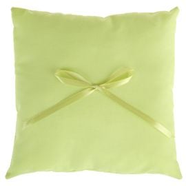 Coussin d'alliance uni Vert anis