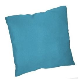 Coussin déco Bleu Turquoise 40x40 cm