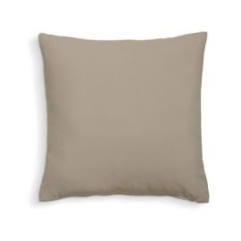 Coussin dehoussable 60x60 Beige 100% coton