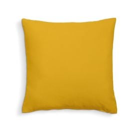 Coussin dehoussable 60x60 Jaune