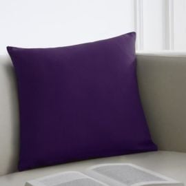 Coussin deco violet 40x40cm