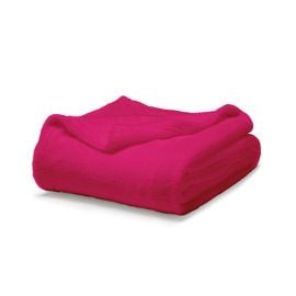 Couverture de canapé moelleuse 220x240 Fuchsia