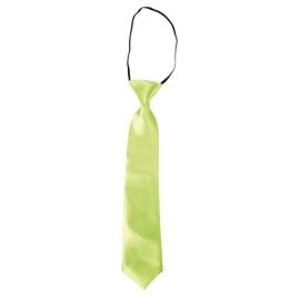 Cravate - vert fluo