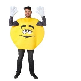 Déguisement Adulte Bonbon Jaune Taille UNique