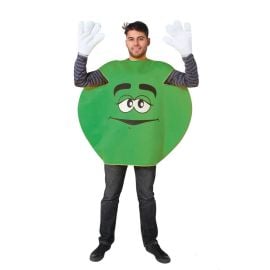 Déguisement Adulte Bonbon Vert Taille UNique