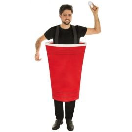 Déguisement Adulte Gobelet Beer Pong