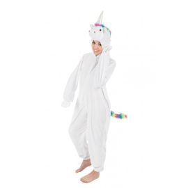 Déguisement Adulte Peluche Licorne Blanche 11/13 ans