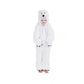 Déguisement Adulte Peluche Ours Blanc 7/9 ans