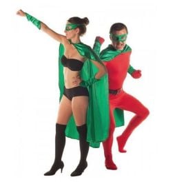 Déguisement Adulte Super Héros Vert 