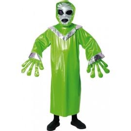 Déguisement Enfant Alien Vert 4 6 Ans