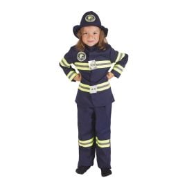 Déguisement Enfant Pompier Bleu 5 6 Ans