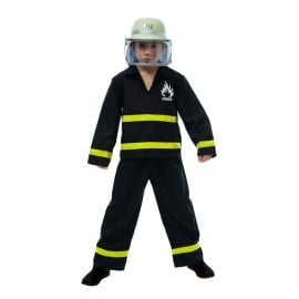 Déguisement Enfant Pompier Noir 3 4 ans