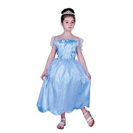 Déguisement Enfant Princesse Bleu 10/12 Ans