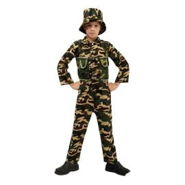 Déguisement Enfant Soldat Militaire 5/6 Ans