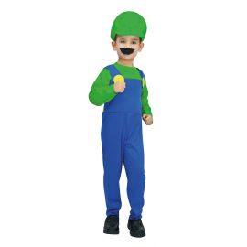 Déguisement Garçon Plombier Vert 5/6 Ans