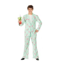 Déguisement Homme Disco Flamant Rose M