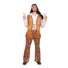 Déguisement Homme hippie Marron L/XL 