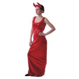 Déguisement Robe Sequin Rouge