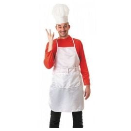 Déguisement tablier blanc adulte