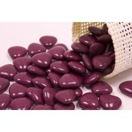 Dragées Coeur Chocolat Prune 500 gr