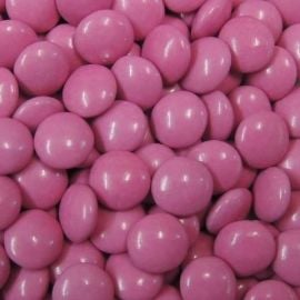 Dragees au chocolat confetti Fuchsia